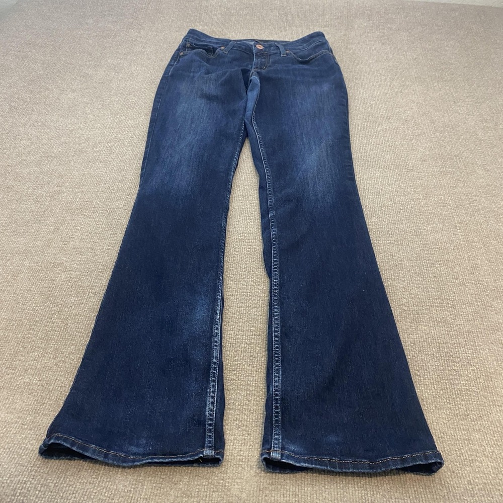 Silver Jeans‎ Co. Suki Slim Boot Jeans Womens W29 L35 Blue Dark Wash Mid Rise